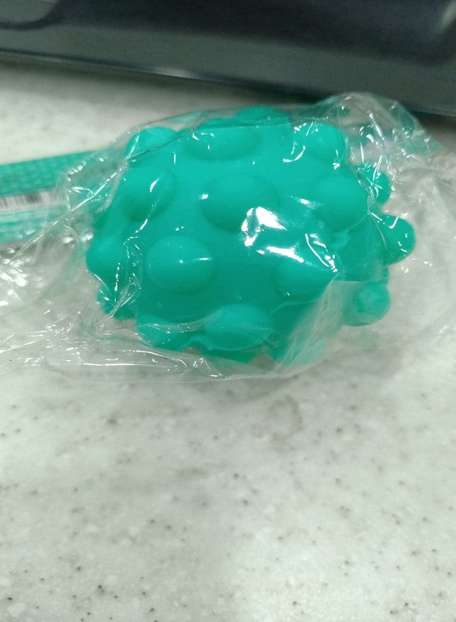 Hamster London op it Ball Pop It Fidget Toys,Push Pop Bubble Fidget Sensory Toy, Special Needs Silicone Stress Relief Toy pop it Toy (Green, 1 Piece)